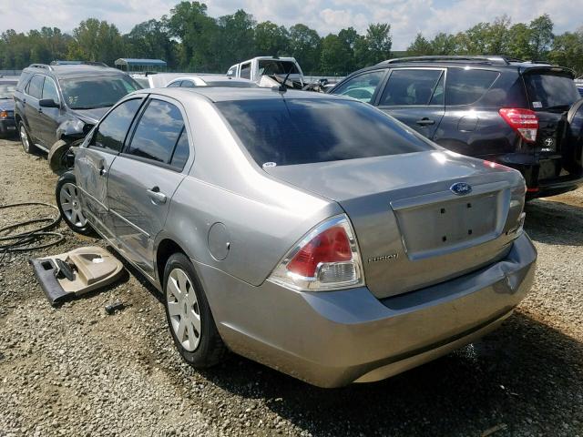 3FAHP06Z89R219067 - 2009 FORD FUSION S BEIGE photo 3