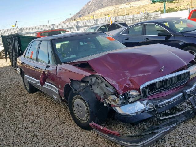 1G4CU5212TH619706 - 1996 BUICK PARK AVENU MAROON photo 1