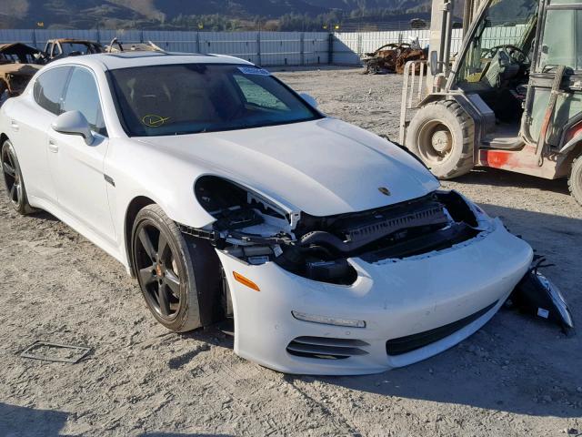 WP0AB2A76FL050186 - 2015 PORSCHE PANAMERA S WHITE photo 1