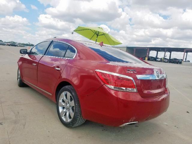 1G4GC5E33DF234072 - 2013 BUICK LACROSSE RED photo 3