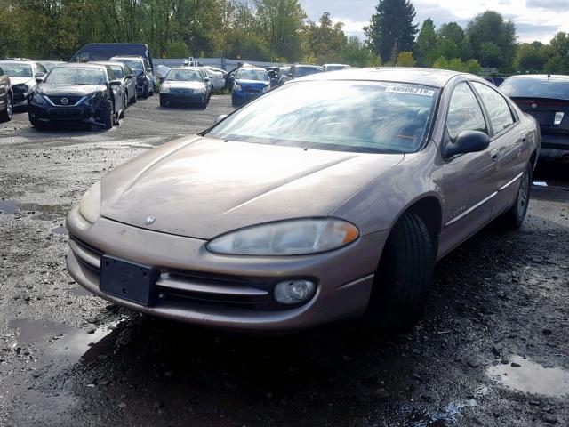 2B3HD56J3YH101546 - 2000 DODGE INTREPID E GOLD photo 2