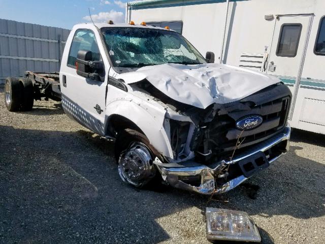 1FDUF5GT1CEC88045 - 2012 FORD F550 SUPER WHITE photo 1