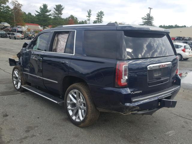 1GKS2CKJ3HR245736 - 2017 GMC YUKON DENA BLUE photo 3