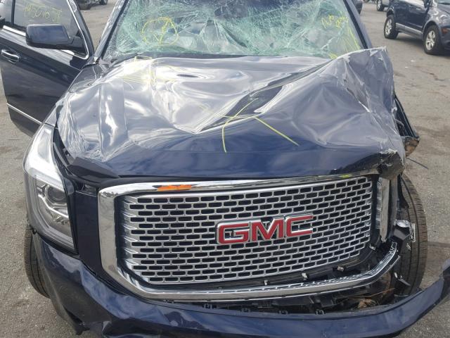 1GKS2CKJ3HR245736 - 2017 GMC YUKON DENA BLUE photo 7