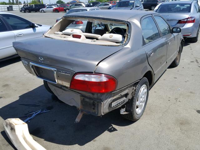 1YVGF22C9Y5138418 - 2000 MAZDA 626 ES BEIGE photo 4