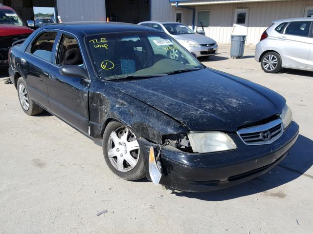 1YVGF22C825298541 - 2002 MAZDA 626 LX BLACK photo 1