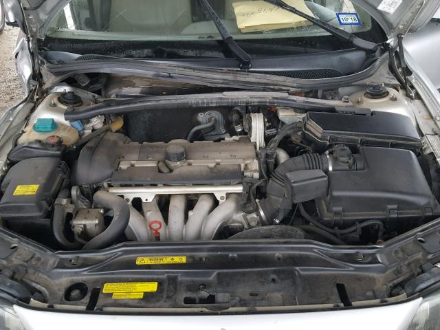 YV1RS61T842379458 - 2004 VOLVO S60 SILVER photo 7