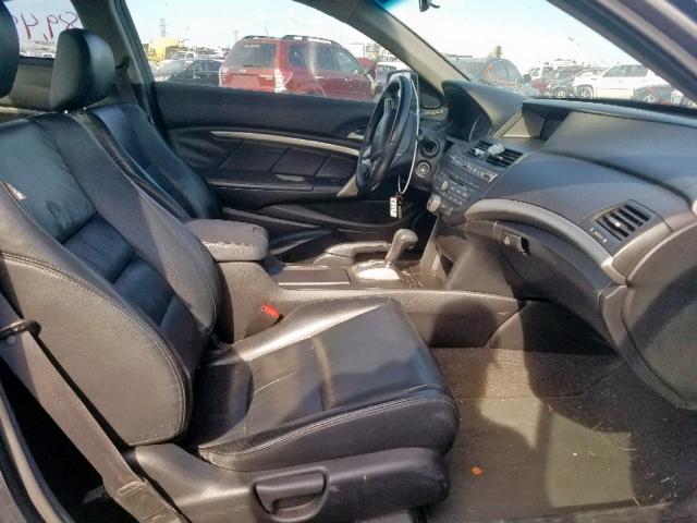 1HGCS1B87BA010247 - 2011 HONDA ACCORD EXL GRAY photo 5