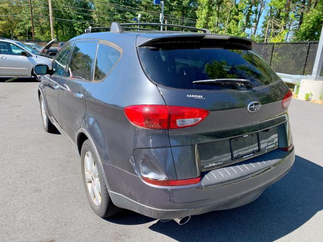 4S4WX85D974402856 - 2007 SUBARU B9 TRIBECA GRAY photo 4