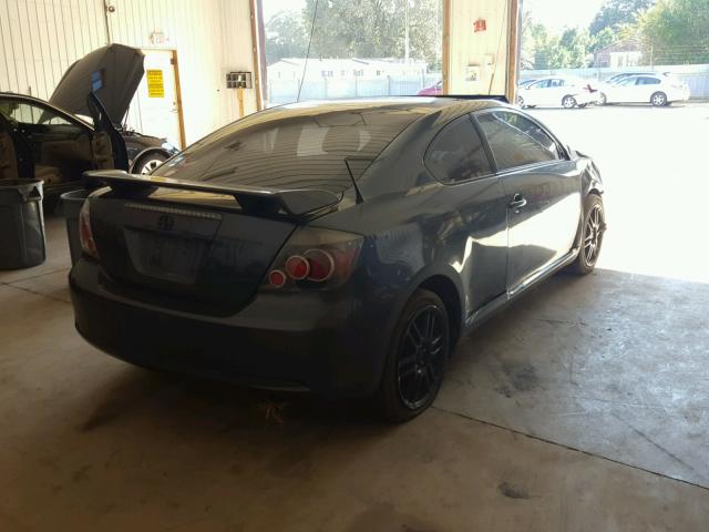 JTKDE3B76A0308069 - 2010 TOYOTA SCION TC ლურჯი ფოტო 4