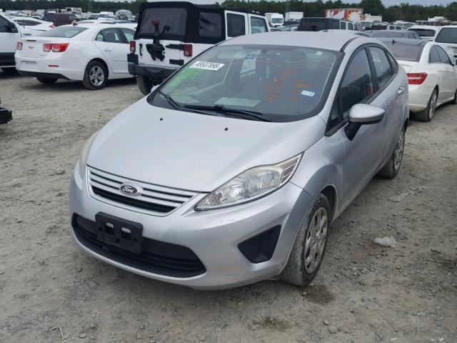 3FADP4AJ0DM103469 - 2013 FORD FIESTA S SILVER photo 2