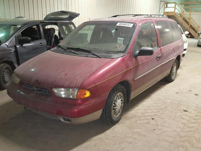 2FMZA5140WBC38582 - 1998 FORD WINDSTAR W RED photo 2