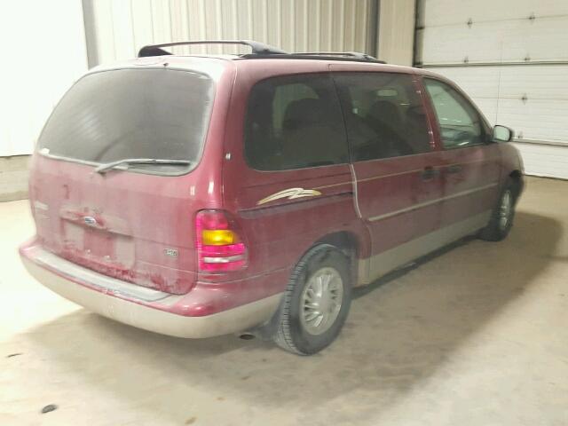 2FMZA5140WBC38582 - 1998 FORD WINDSTAR W RED photo 4