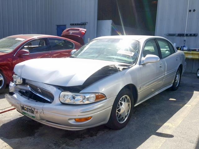 1G4HP52K734160346 - 2003 BUICK LESABRE CU SILVER photo 2