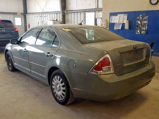 3FAHP06Z69R204485 - 2009 FORD FUSION S TURQUOISE photo 3