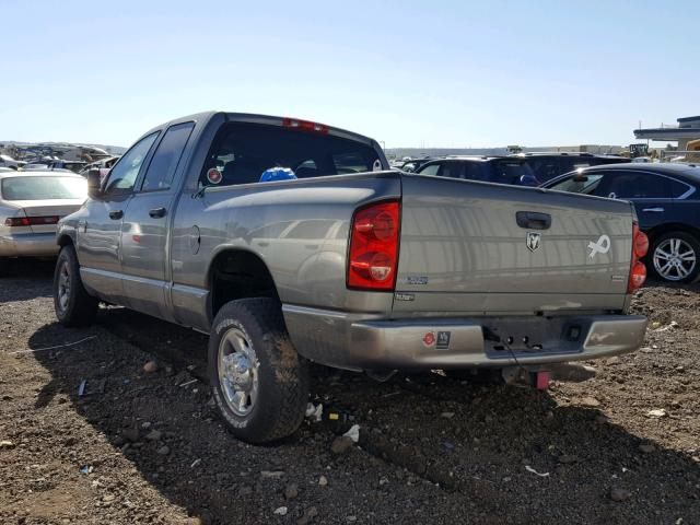 3D7KR28A78G105591 - 2008 DODGE RAM 2500 S ნაცრისფერი ფოტო 3