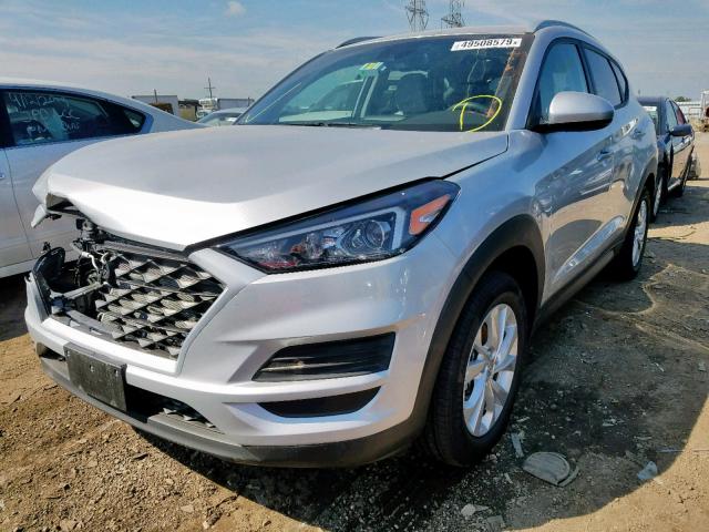 KM8J3CA42KU962452 - 2019 HYUNDAI TUCSON LIM SILVER photo 2