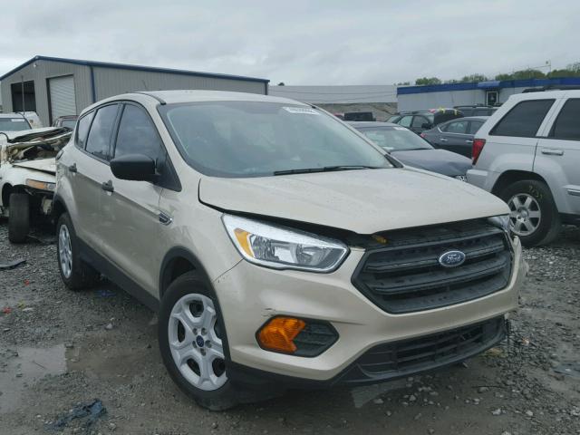 1FMCU0F72HUC30886 - 2017 FORD ESCAPE S WHITE photo 1