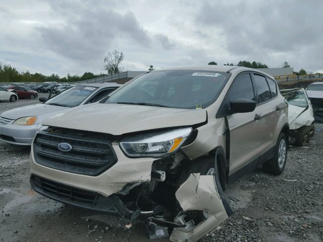 1FMCU0F72HUC30886 - 2017 FORD ESCAPE S WHITE photo 2