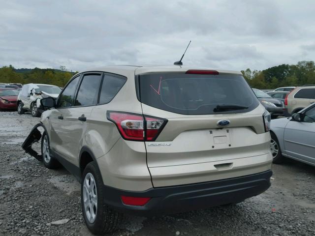 1FMCU0F72HUC30886 - 2017 FORD ESCAPE S WHITE photo 3