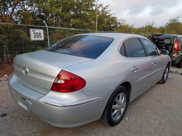 2G4WD532851283831 - 2005 BUICK LACROSSE C SILVER photo 4