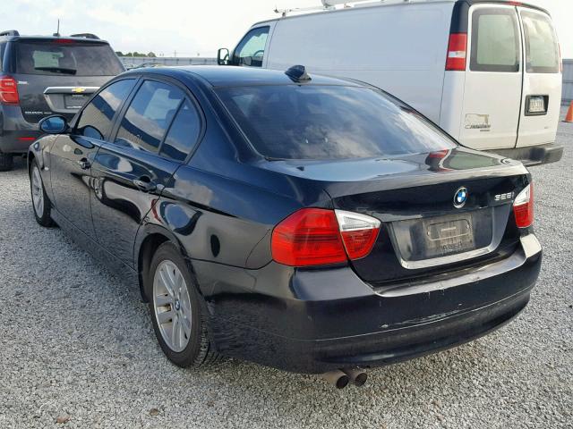 WBAVB13566PT27416 - 2006 BMW 325 I BLACK photo 3