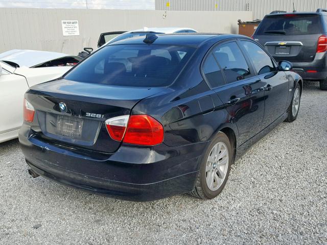 WBAVB13566PT27416 - 2006 BMW 325 I BLACK photo 4