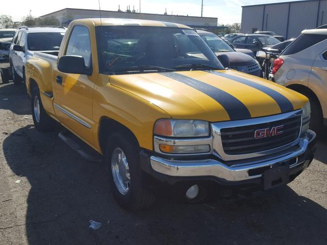 1GTEC14V13Z195647 - 2003 GMC NEW SIERRA YELLOW photo 1