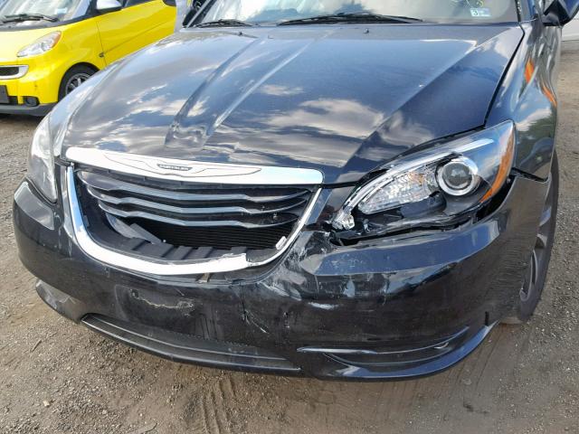 1C3CCBCG1EN153333 - 2014 CHRYSLER 200 LIMITE BLACK photo 9