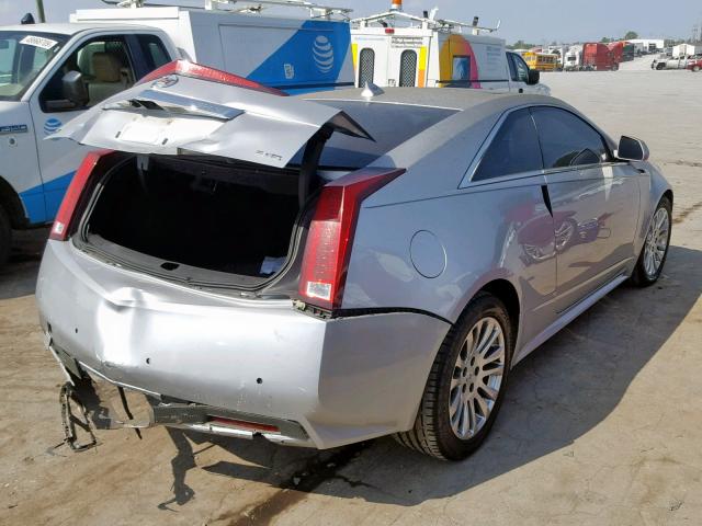 1G6DS1ED0B0103468 - 2011 CADILLAC CTS PREMIU SILVER photo 4