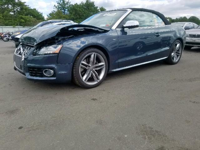 WAUVGAFH8AN022222 - 2010 AUDI S5 PRESTIG GRAY photo 2