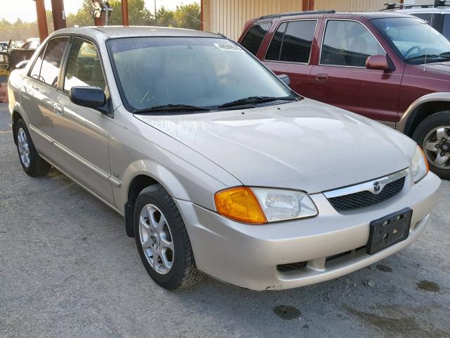 JM1BJ2221Y0280958 - 2000 MAZDA PROTEGE DX TAN photo 1