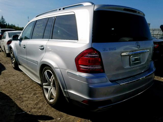 4JGBF2FE2CA767543 - 2012 MERCEDES-BENZ GL 350 BLU SILVER photo 3