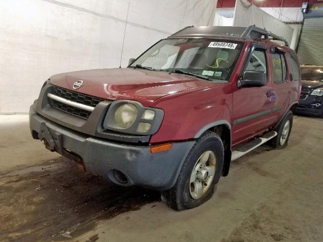 5N1ED28Y14C611736 - 2004 NISSAN XTERRA XE RED photo 2