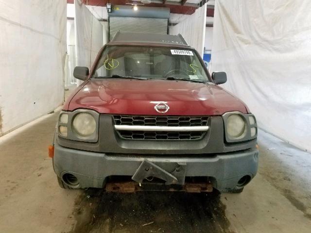 5N1ED28Y14C611736 - 2004 NISSAN XTERRA XE RED photo 9