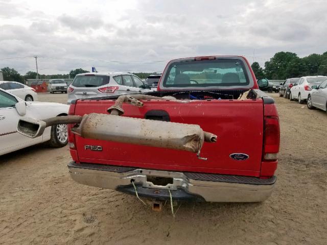 1FTDF1729WNA10888 - 1998 FORD F150 RED photo 6