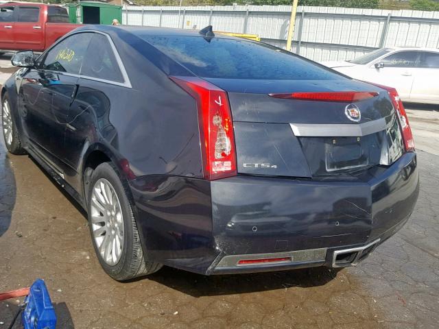 1G6DS1ED4B0129359 - 2011 CADILLAC CTS PREMIU GRAY photo 3