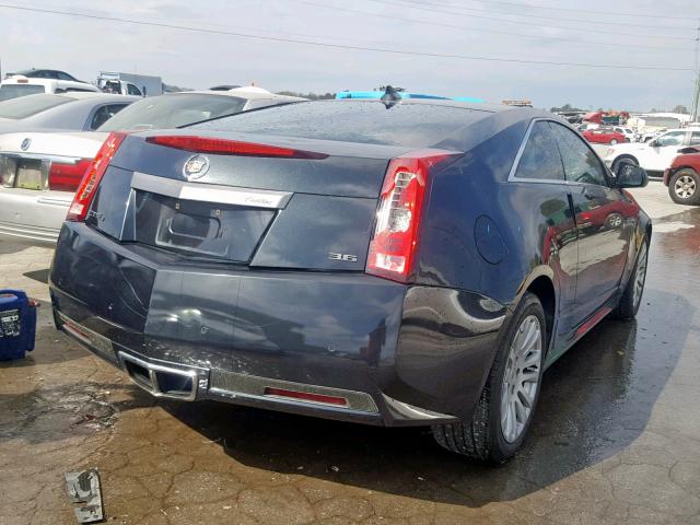 1G6DS1ED4B0129359 - 2011 CADILLAC CTS PREMIU GRAY photo 4