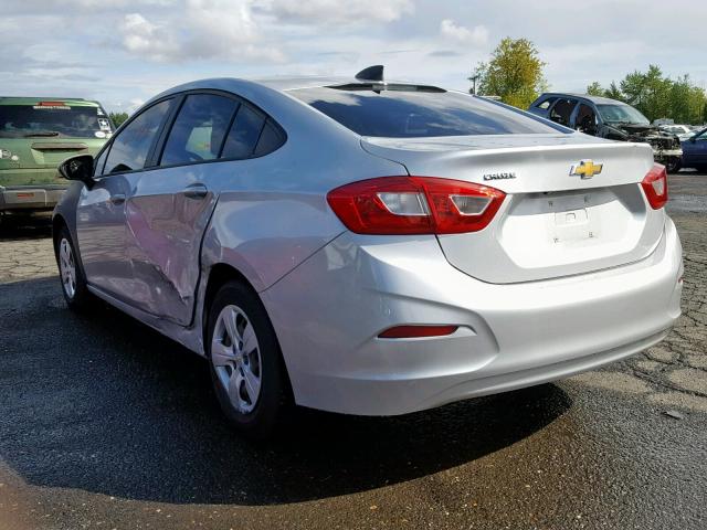 1G1BA5SM7G7308411 - 2016 CHEVROLET CRUZE L SILVER photo 3