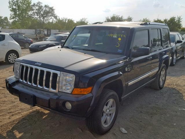 1J8HG58287C592105 - 2007 JEEP COMMANDER შავი ფოტო 2
