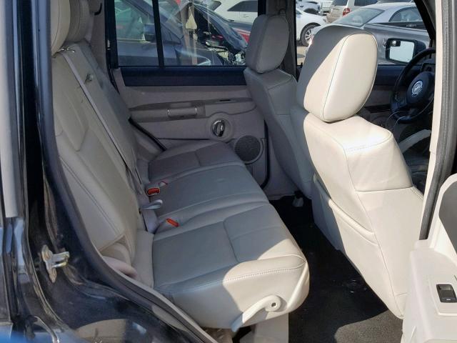 1J8HG58287C592105 - 2007 JEEP COMMANDER შავი ფოტო 6
