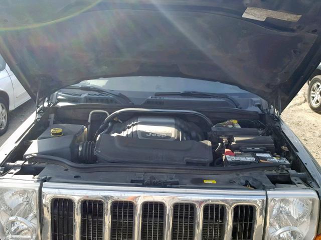 1J8HG58287C592105 - 2007 JEEP COMMANDER შავი ფოტო 7