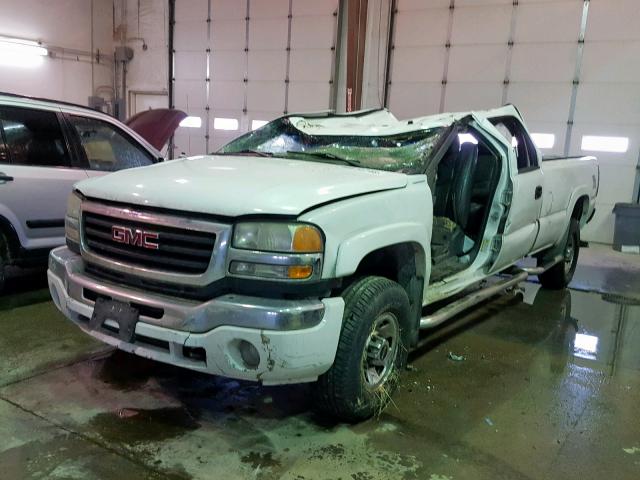 1GTHK33D67F180427 - 2007 GMC NEW SIERRA WHITE photo 2