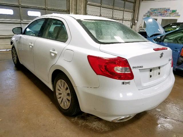 JS2RE9A11A6100116 - 2010 SUZUKI KIZASHI S WHITE photo 3