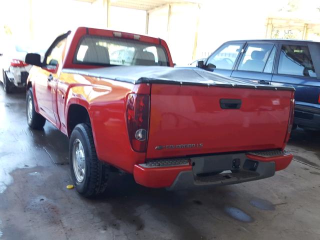 1GCCS249988224859 - 2008 CHEVROLET COLORADO L RED photo 3