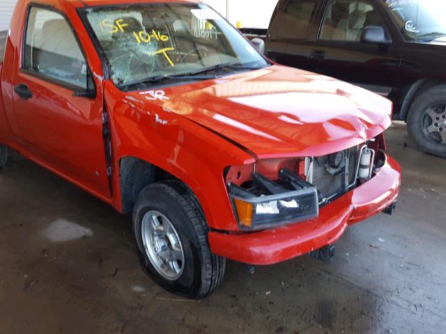 1GCCS249988224859 - 2008 CHEVROLET COLORADO L RED photo 9