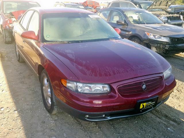 2G4WF521441184067 - 2004 BUICK REGAL GS BURGUNDY photo 1