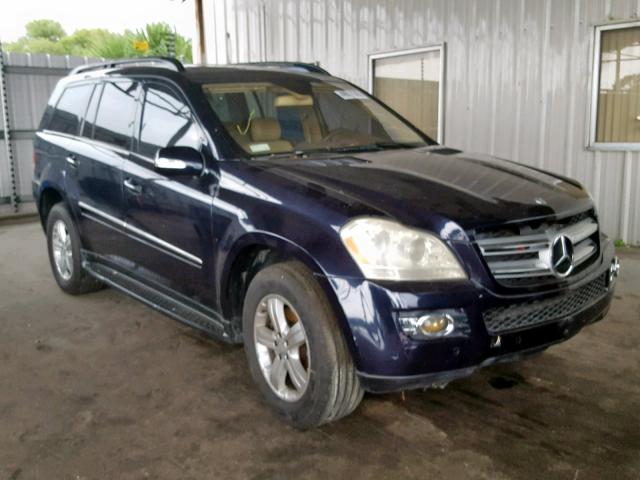 4JGBF22E98A440280 - 2008 MERCEDES-BENZ GL 320 CDI BLUE photo 1