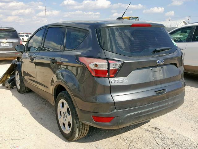 1FMCU0F73JUA36311 - 2018 FORD ESCAPE S CHARCOAL photo 3