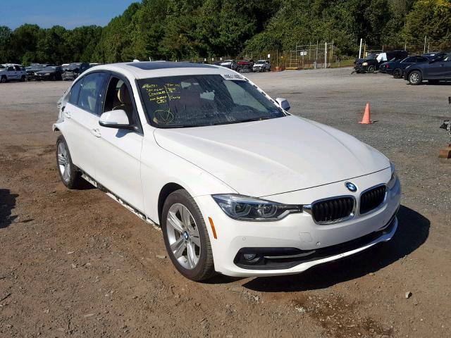 WBA8D9G53JNU72059 - 2018 BMW 330 XI WHITE photo 1